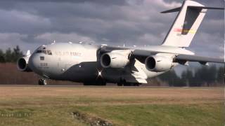 C17 Globemaster  Antonov An124 Condor [upl. by Fleta]