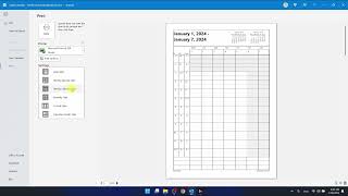 How to Print Blank Calendar on Outlook [upl. by Halda658]