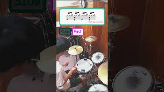 Effect Cymbal  Stack Cymbal drumlessons drumming drums [upl. by Kathye]