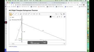 Edmentum Geometry  Solving Problems with Right Triangles Part 1 of 3 [upl. by Tekla]