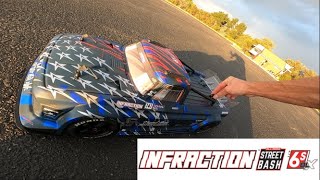 Arrma Infraction Worlds Best RTR Drift Drag Speed Bash Rc Truck [upl. by Adaval]