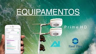 Aquário Marinho  Equipamentos  Luminária Aquailumination Prime HD [upl. by Odnalo]