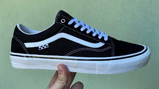 Vans Review Vans “NEW” Skate Classics Skate Old Skool BlackWhite [upl. by Liesa210]