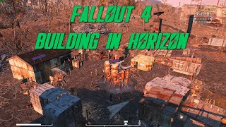 Fallout 4 Horizon Ep 3 Abernathy Farm Build [upl. by Dagny]