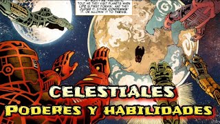 Celestiales Marvel Poderes y Habilidades [upl. by Gravante427]