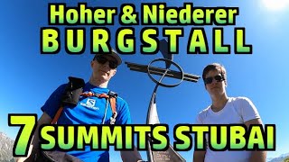 Niederer und Hoher Burgstall Seven Summits Stubai №403 [upl. by Epner]