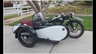 1938 Zündapp K800 with a prewar Stoye Sidecar built in Leipzig  German Motorcycles [upl. by Silvain]