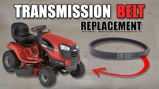 Craftsman YT3500  Transmission Belt Replacement [upl. by Drofhsa]