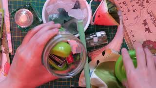 ASMR  Messy Green Random Things at home [upl. by Haase251]