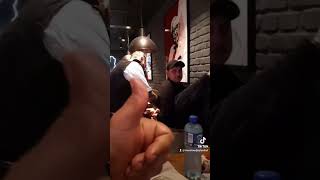 Pickpocket caught in KFC in Leicester Square london shorts [upl. by Learrsi]