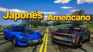 Provocamos Un Muscle Car Con Un Japones TwinTurbo Gta Rp [upl. by Abbey294]