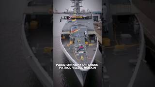 Pakistan Navy Commissions Offshore Patrol Vessel Hunain in Romania ispr pakarmy pakistan short [upl. by Ellenehc34]