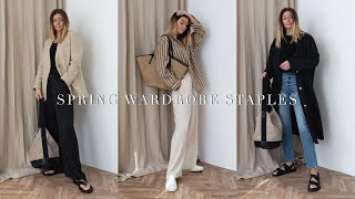 Spring Wardrobe Staples 2021 [upl. by Lucilla]