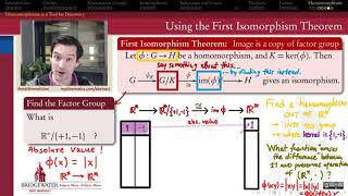 30110J Using the First Isomorphism Theorem [upl. by Moran543]