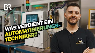 Gutes Gehalt als Automatisierungstechniker Das verdient man im Job I Lohnt sich das  BR [upl. by Rumit]