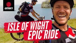 Blakes Bike Packing Adventure Round The Isle Of Wight  GMBN Epic Rides [upl. by Inaluahek]