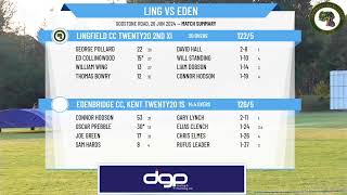 Lingfield CC Twenty20 2nd XI v Edenbridge CC Kent Twenty20 1st XI [upl. by Onaireves776]