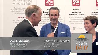 FloorDailynet Zach Adams amp Laetitia Kimblad Showcase VälingeBjelin Product amp innovation News [upl. by Yroj]