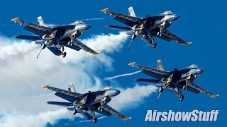 US Navy Blue Angels  MCAS Cherry Point Airshow 2024 [upl. by Amees342]