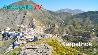 Eiland Karpathos  De Grieke Gids [upl. by Ahsilad210]