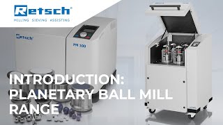 Planetary Ball Mill Range RETSCH planetaryballmill laboratoryinstruments [upl. by Vasilek]