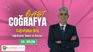 06  ÖABT Coğrafya  Coğrafyanın Tanımı ve Konusu [upl. by Ettegroeg]