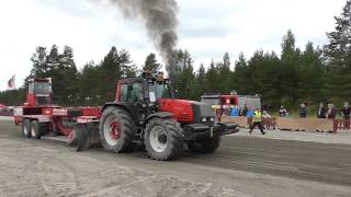 Valtra 8950 Farmi 8500 kg Full pull [upl. by Meekyh269]