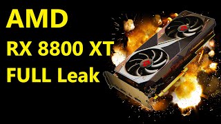 AMD RX 8800 XT Leak RDNA 4 Ray Tracing Release Date Price [upl. by Gernhard]