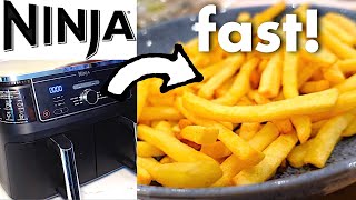 DELICIOUS French Fries in Air Fryer Ninja Foodi Max Snacks 🍟 [upl. by Alur462]