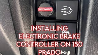 Installed REDARC tow pro elite v3 on 150 prado [upl. by Licna]