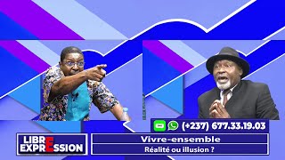 ELIMBI LOBE vs CELESTIN DJAMEN SUR LE VIVREENSEMBLE  LIBRE EXPRESSION DU 29 OCT 2023 [upl. by Ezri]