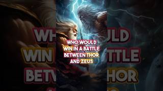 Who would win in a battle between Thor and Zeus  Mythology Story [upl. by Etnelav436]