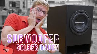 Krasser XXL Subwoofer selbstbau  Der reißt das Haus ab  1 [upl. by Andrel]