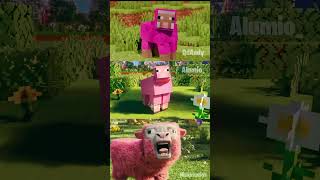 Minecraft Movie VS Animated Comparison [upl. by Meakem]