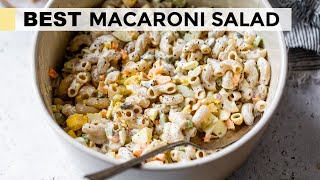 How to make a Macaroni Salad for All Season 2023 macaroni macaronirecipe salad [upl. by Savart]