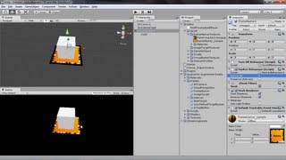 Ejemplo básico de realidad aumentada con Unity3D y Vuforia utilizando un FrameMarker [upl. by Teilo]