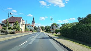 Driving in Germany 🇩🇪  NIESKY TO GÖRLITZ  One Of The Most Beautiful Road Trip in Germany  4k [upl. by Alica799]