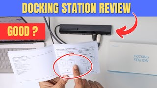 USBC Docking Station Dual Monitor Review NewQ [upl. by Yddor]