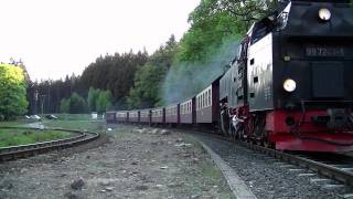 Dampfender Walpurgiszug amp Mephistoexpress im Harz [upl. by Pack]