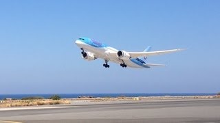 TUI Boeing 787 takeoff [upl. by Ardnuyek]