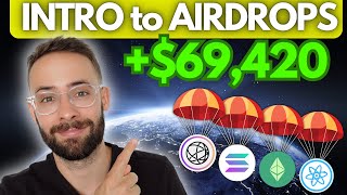 Crypto Airdrops for Beginners Earn  in 2024 [upl. by Munson]