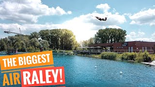 THE BIGGEST AIR RALEY IN CABLEWAKEBOARING [upl. by Laural318]