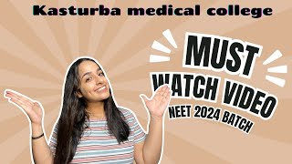 MUST WATCH VIDEO for 202425 batch of NEET  KMCManipal [upl. by Bianca]