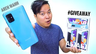 Samsung Galaxy A51 Unboxing amp First Impressions  GIVEAWAY🎁 [upl. by Arimlede899]