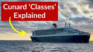 Does first class still exist aboard Queen Mary 2 History of Cunard Classes Explored [upl. by Malvia]