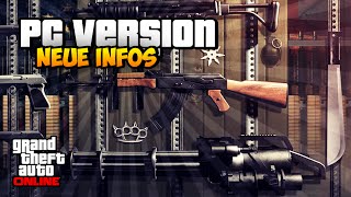 GTA 5 PC VERSION INFO  Neue Waffen Fahrzeuge amp Mehr   iCrimax [upl. by Hampton615]