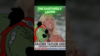 quotMarjorie Taylor Greenes Laugh Dastardly Dog Vibesquot [upl. by Haleemak]