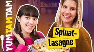 SPINATLASAGNE  Wir erfüllen EUREN REZEPTWUNSCH  yumtamtam [upl. by Anol]