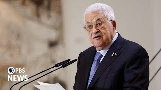 WATCH Palestinian Authority president Mahmoud Abbas speaks at 2024 UN General Assembly [upl. by Llenrrad]