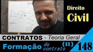 Direito Civil  Aula 148  Formação dos Contratos Pt2 É isso [upl. by Kipp]